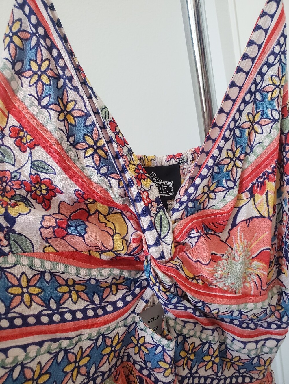 Angie Floral Maxi Dress Womens Medium - Picture 2 of 12